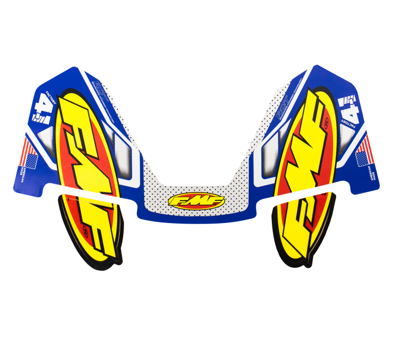 FMF Racing 4.1 Colorways 2020 Logo Kit - Blue