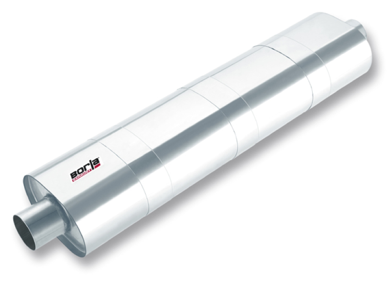 Borla 3in ID In/Out x 34in x 8.5 in x 5.5in Oval XR-1 Multi-core Racing Muffler thumbnail 2
