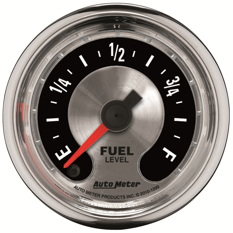 Autometer 52mm Digital Stepper Programmable Empty/Full Range Full Sweep Electronic Fuel Level Gauge thumbnail 5