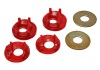 Energy Suspension 95-99 Mitsubishi Eclipse FWD/AWD Red Motor Mount Inserts (2 Torque Mount Positions thumbnail 8