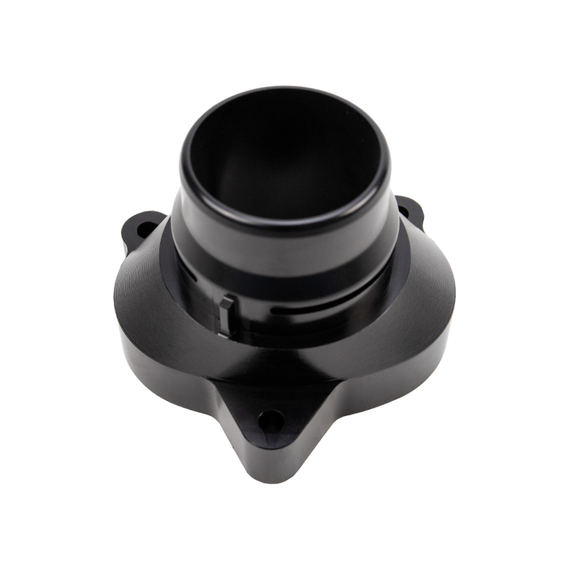 Wehrli 11-25 Ford Power Stroke 6.7L Billet Aluminum Thermostat Housing - Black Anodized thumbnail 4