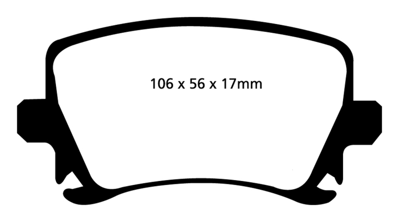 EBC S1 Brake Pad and Rotor Kit (1x ebcRK7367, 1x ebcUD1108) thumbnail 4