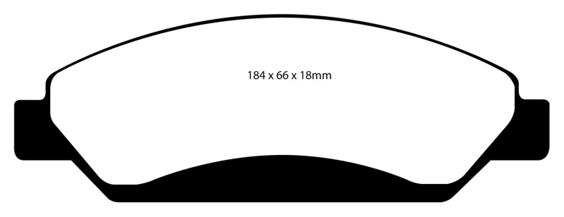 EBC S2 Brake Pad and Rotor Kit (1x ebcDP61742, 1x ebcUSR7372) thumbnail 3