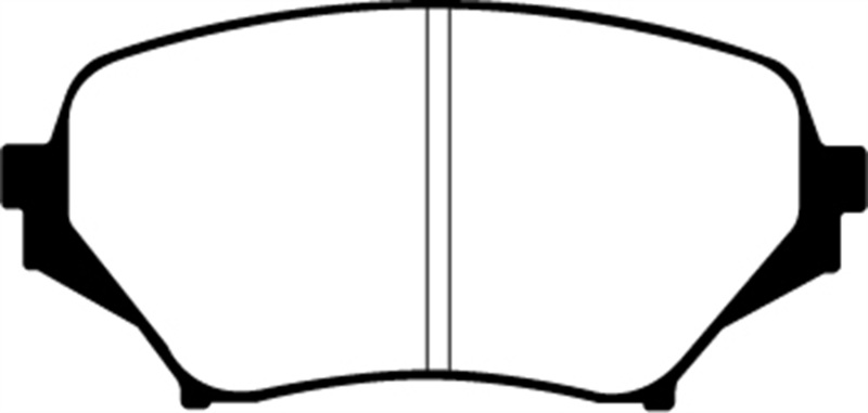 EBC 06-15 Mazda Miata MX5 2.0 Redstuff Front Brake Pads thumbnail 7