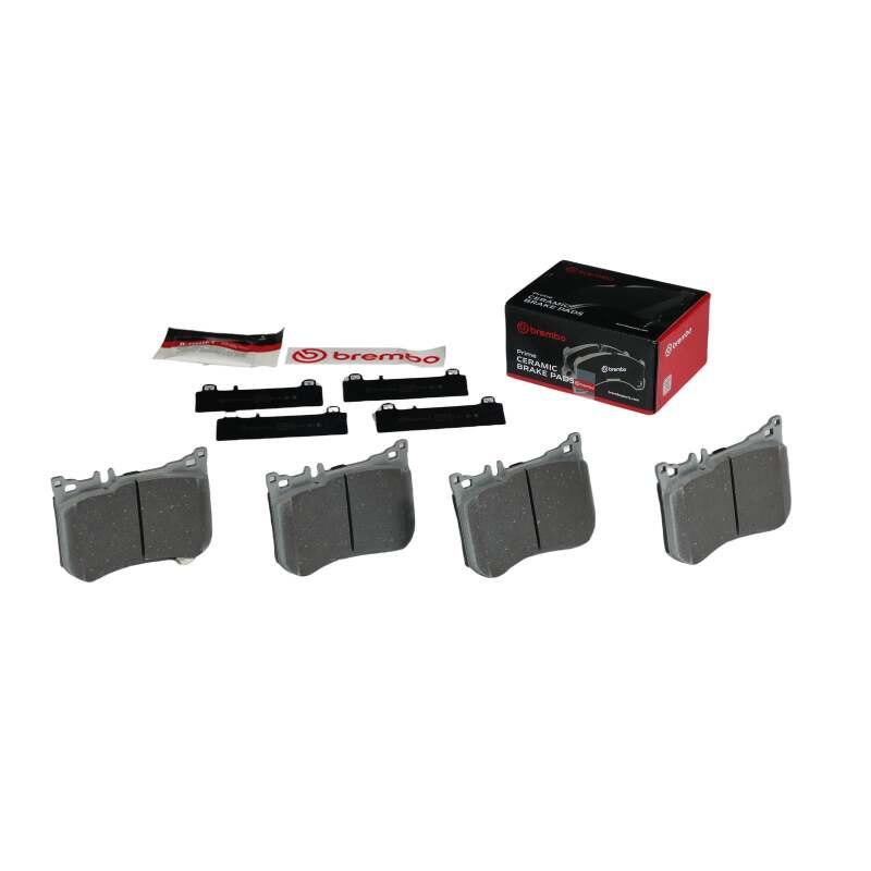 Brembo OE 15-18 Mercedes-Benz CLS63 AMG S/14-16 E63 AMG S/2015 SLS AMG Ceramic Brake Pad - Rear thumbnail 4