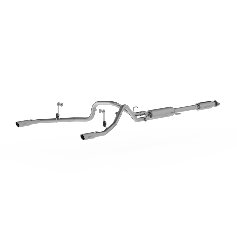 MBRP 2015 Ford F-150 5.0L 3in Cat Back Dual Split Rear Exit T409 Exhaust System thumbnail 7