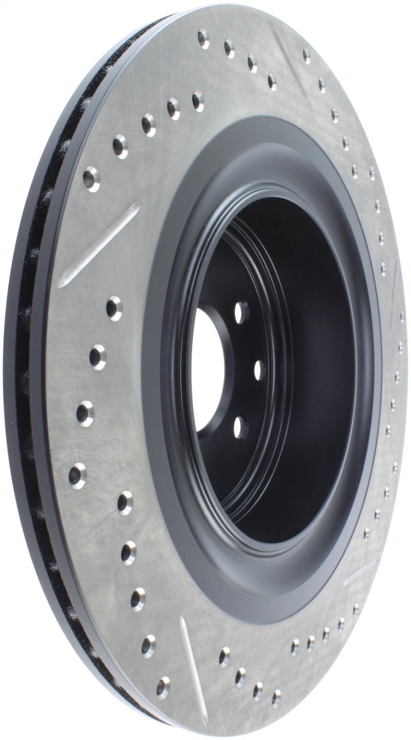 StopTech Infiniti G37 / Nissan 370Z SportStop Slotted & Drilled Rear Right Rotor thumbnail 6