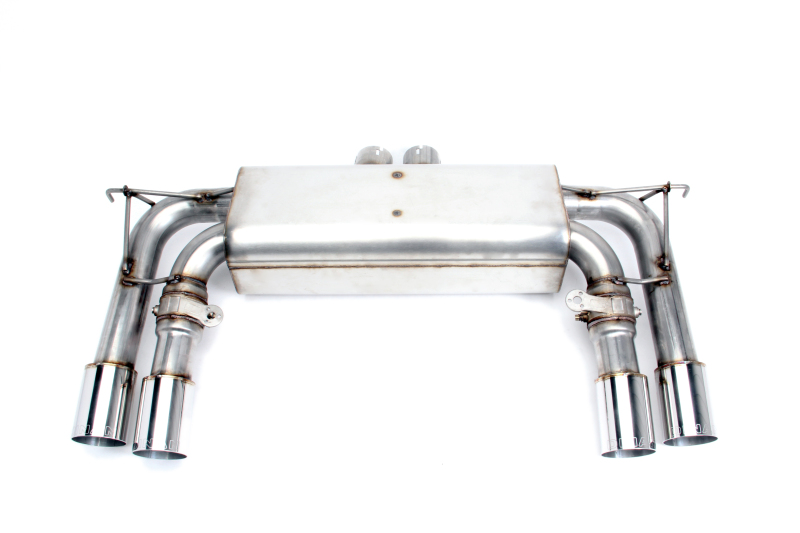 Dinan 15-19 BMW X5 M/X6 M (F85/F86) Free Flow Axleback Exhaust System - Polished Tips