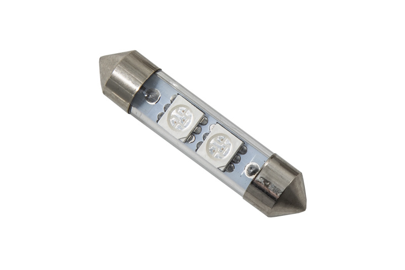 Diode Dynamics 39mm SMF2 LED Bulb - Red (Single) thumbnail 2