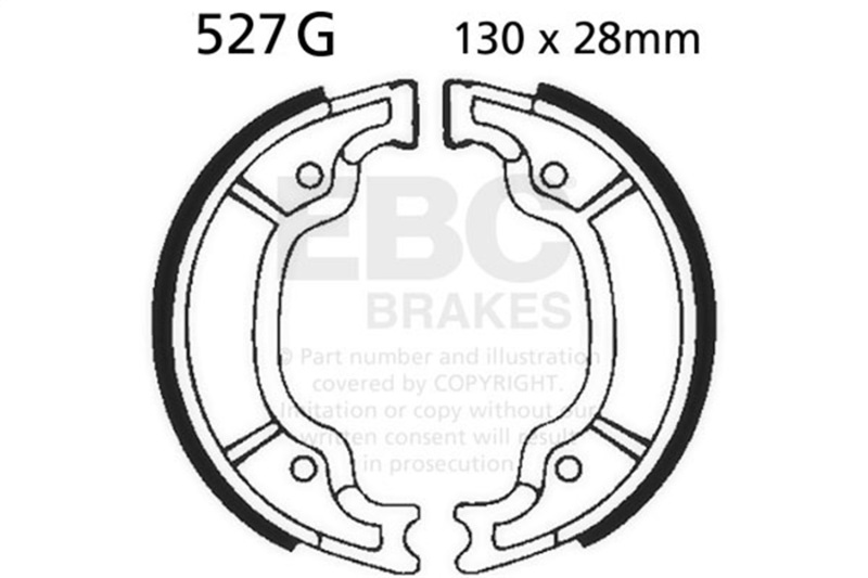 EBC 92-00 Yamaha TW 200 Front Left Sintered HH/R Brake Pads