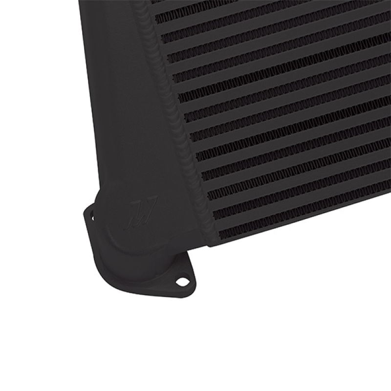 Mishimoto MMTMIC-WRX-08BKBK Top-Mount Intercooler, Black Cooler Black Hoses, fits Subaru WRX 2008-2014
