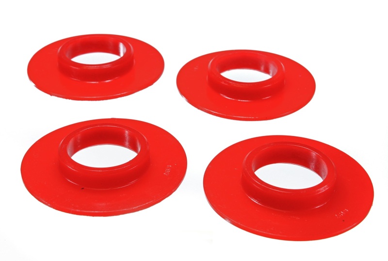 Energy Suspension 01-05 Chrysler PT Cruiser Red Rear Coil Spring Isolator Set thumbnail 3