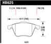 HAWK HPS 5.0 Brake Pad Sets