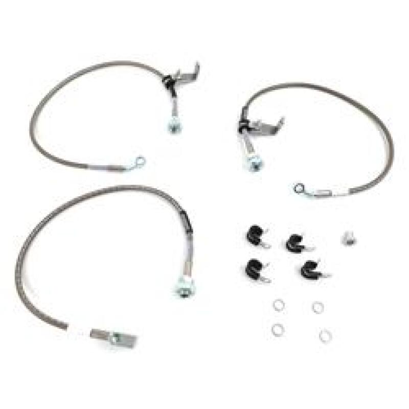 Russell Performance 05-06 GM Silverado/Sierra 1500 4WD (including 06 SS) Brake Line Kit