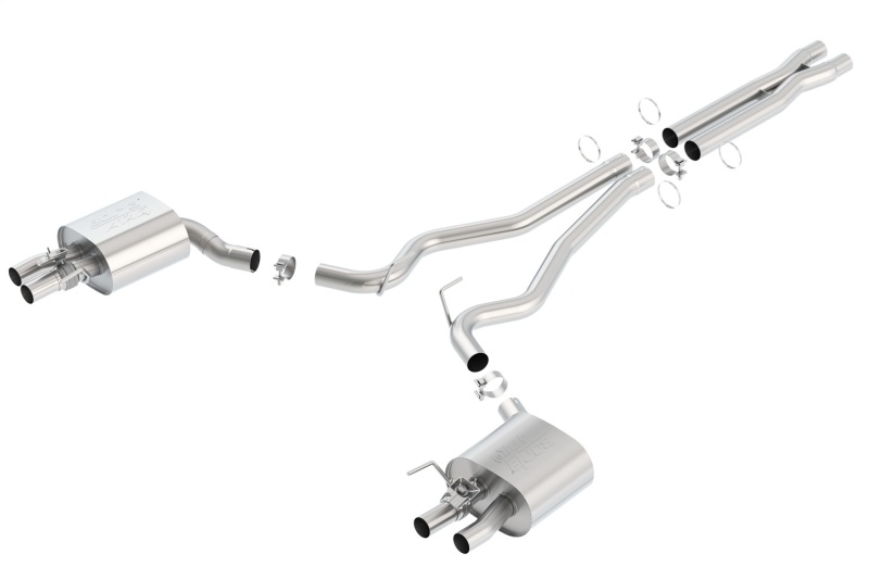 Borla 15-16 Ford Mustang Shelby GT350 5.2L ATAK Cat Back Exhaust (Uses Factory Valence) thumbnail 4