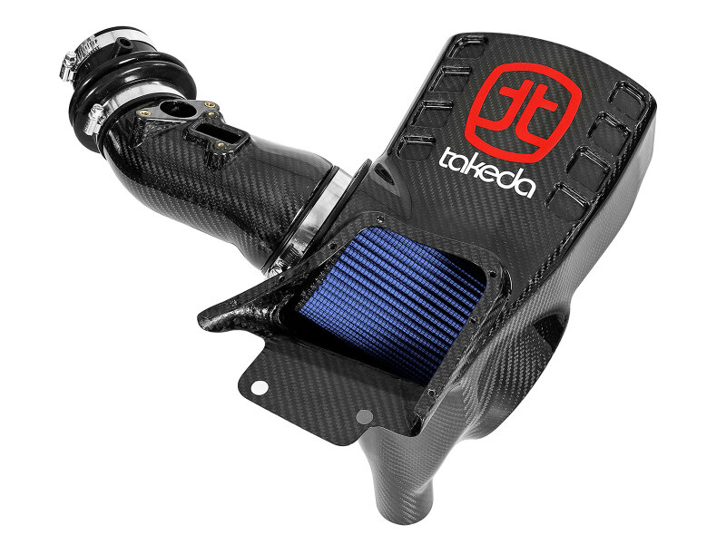 aFe Momentum Black Series Carbon Fiber CAIS w/Pro 5R Filter 17-18 Honda Civic Type R I4-2.0L (t) thumbnail 2