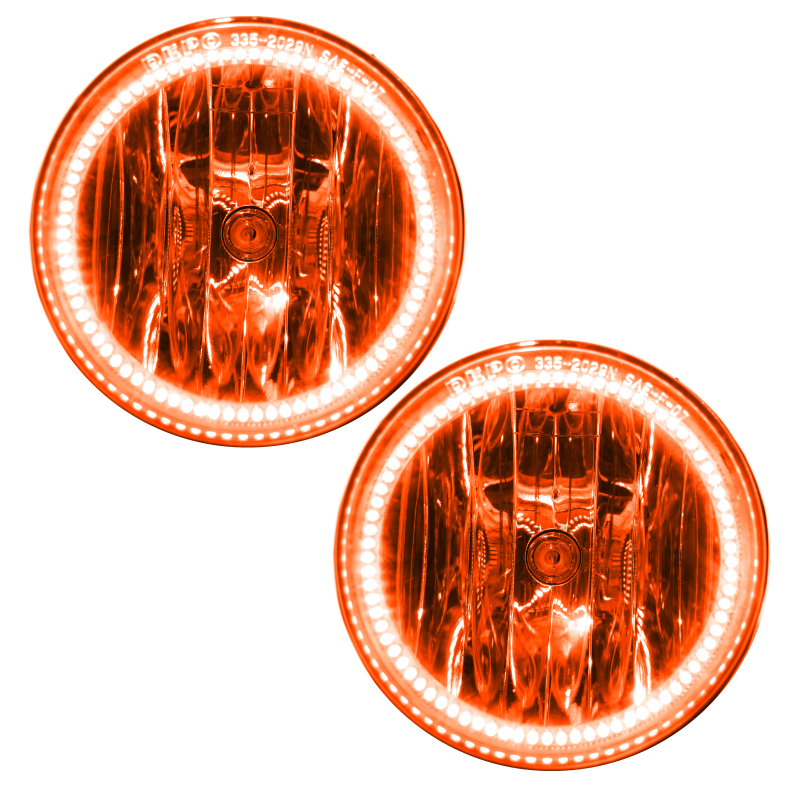 Oracle Lighting 14-15 GMC Sierra 1500 Pre-Assembled LED Halo Fog Lights -Amber thumbnail 2