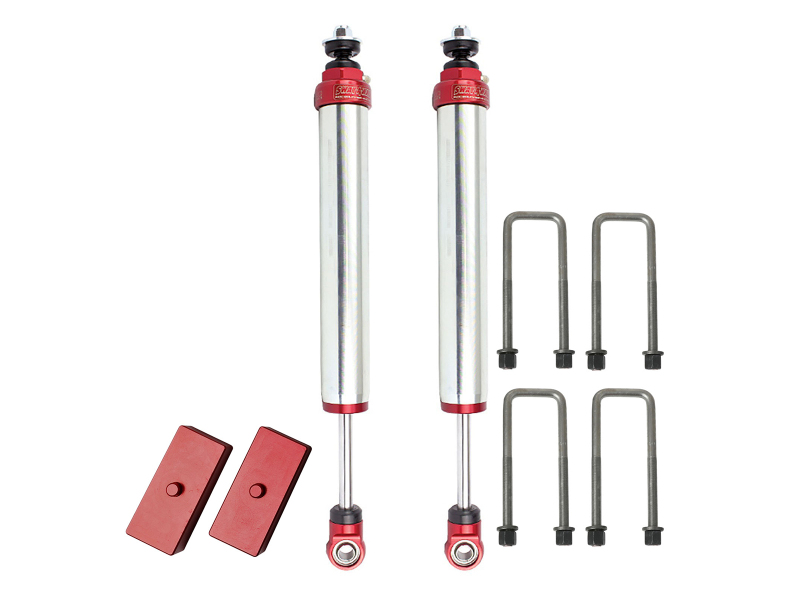 aFe Sway-A-Way 2.0in Rear Shock Kit w/ Lift Blocks 05-17 Toyota Tacoma thumbnail 4