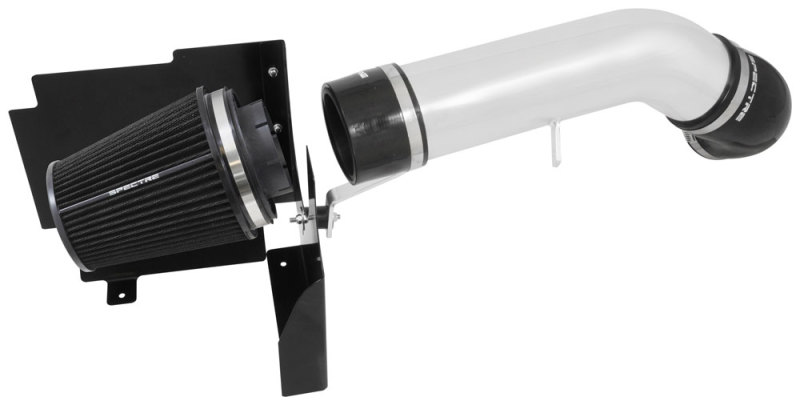 Spectre 99-07 GM Truck V8-4.8/5.3/6.0L F/I Air Intake Kit - Clear Anodized w/Black Filter thumbnail 2