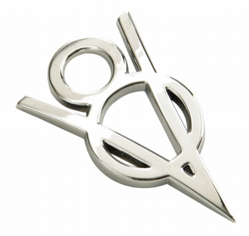 Stick-On V-8 Badge
Chrome V8 Badge