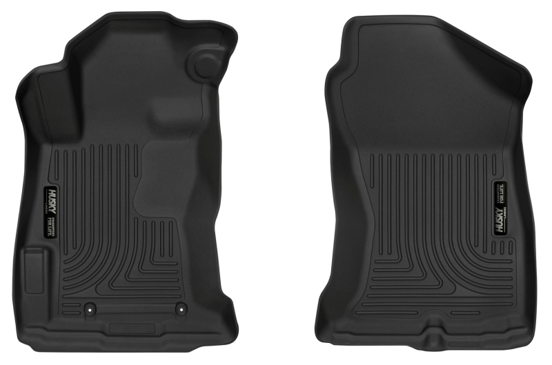 Husky Liners 2018 Subaru Crosstrek Black Front Floor Liners thumbnail 2