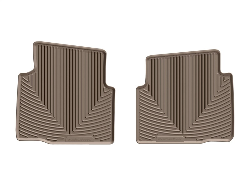 WT Rubber Mats - Rear - Tan