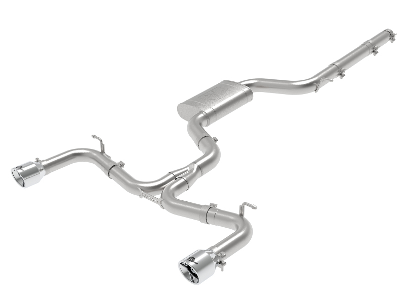 aFe MACH Force XP 3in-2.5in SS Exhaust Cat-Back 15-17 Volkswagen GTI (MKVII) L4-2.0L (t) - Polished thumbnail 2