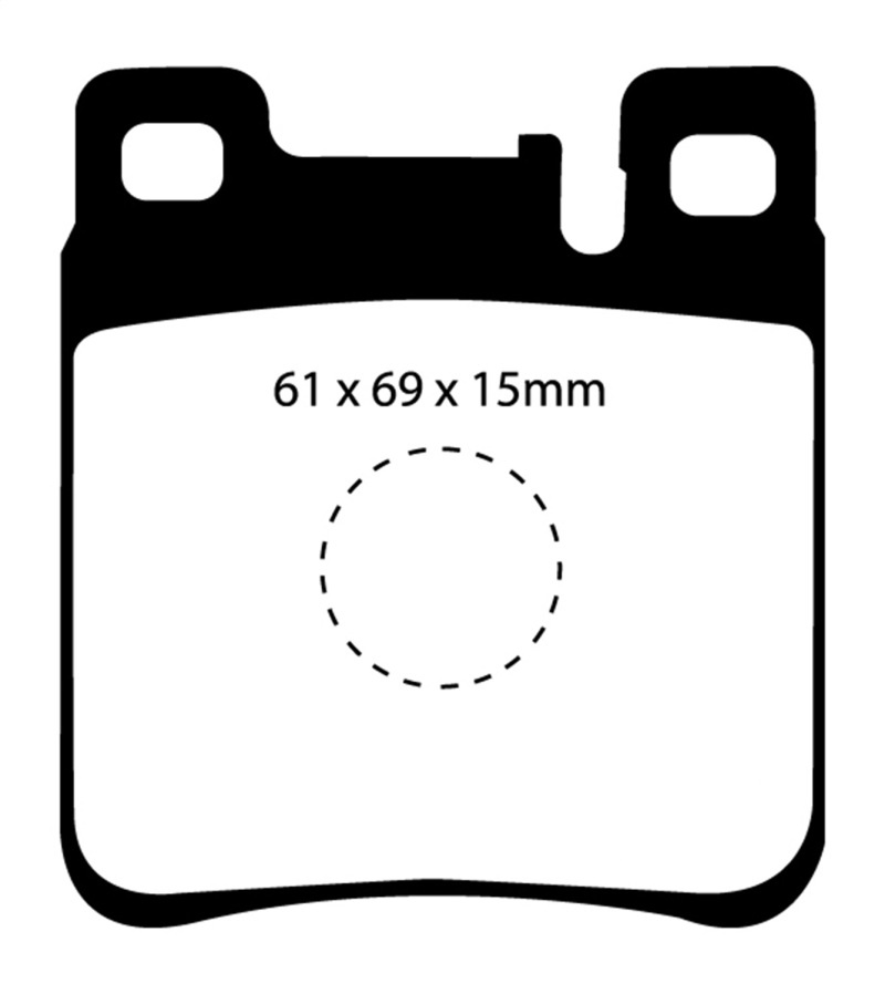 EBC S12 Brake Pad and Rotor Kit (1x ebcRK1443, 1x ebcDP3887C) thumbnail 6