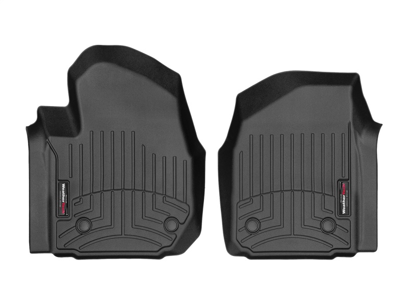 WeatherTech 2019+ Chevrolet Silverado 1500 / GMC Sierra 1500 Vinyl Front FloorLiner - Black thumbnail 2
