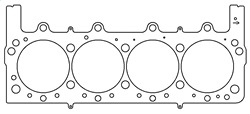Cometic Ford 460 Pro Stock 4.685in Bore .051 inch MLS-RH A500 Block Head Gasket thumbnail 7