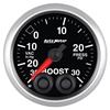 Autometer Elite 52mm 30 In Hg/30 PSI Vacuum/Boost Peak and Warn Gauge w/ Electronic Control thumbnail 6