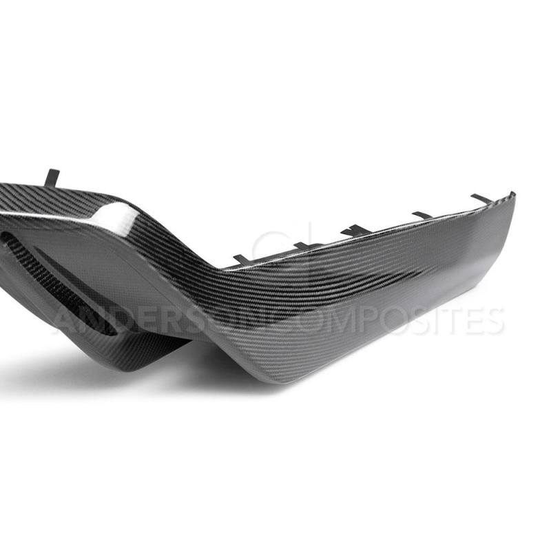 Anderson Composites 17-18 Chevrolet Camaro ZL1 Type-AZ Rear Diffuser thumbnail 5