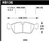 HAWK HP+ Brake Pad Sets