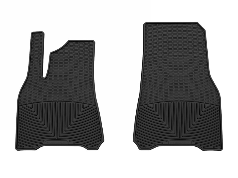 WT Rubber Mats - Front - Blk