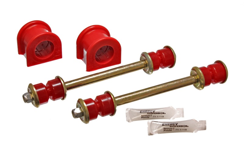 Energy Suspension 98-01 Ford Explorer/Bronco 2WD/4WD 34mm Red Front Sway Bar Bushing Set thumbnail 5