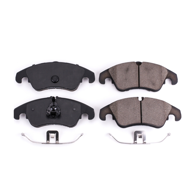 Power Stop 10-16 Audi A4 Front Z17 Evolution Ceramic Brake Pads w/Hardware