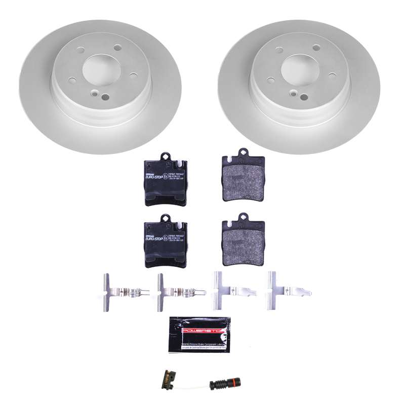 Power Stop 01-02 Mercedes-Benz E430 Rear Euro-Stop Brake Kit