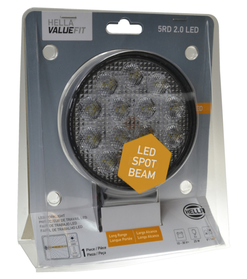 Hella ValueFit Work Light 5RD 2.0 LED MV LR LT thumbnail 9