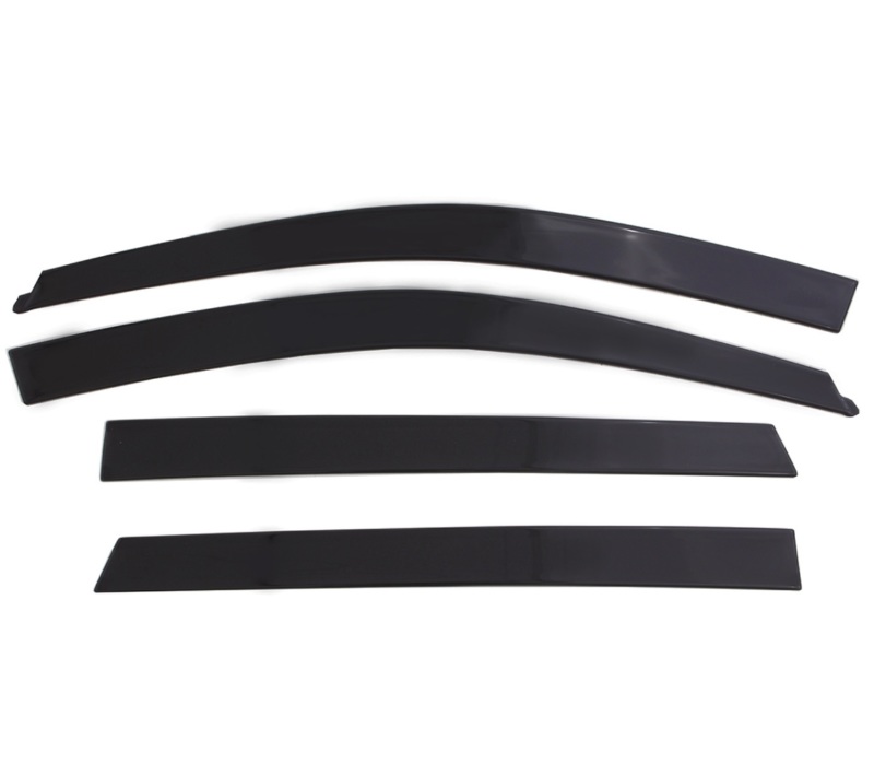 Auto Ventshade Low-Profile Ventvisors 774080 Side Window Visors, Low Profile, Ventvisor Deflectors, Front and Rear, Acrylic, Matte Black, Chevrolet, GMC, Set of 4 thumbnail 8