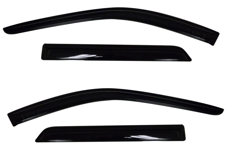 AVS 11-18 Dodge Durango Ventvisor Outside Mount Window Deflectors 4pc - Smoke thumbnail 5