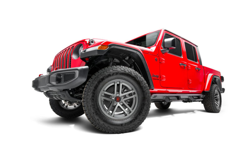 N-Fab EPYX 2019 Jeep Wrangler JT 4DR Truck - Full Length - Tex. Black thumbnail 2