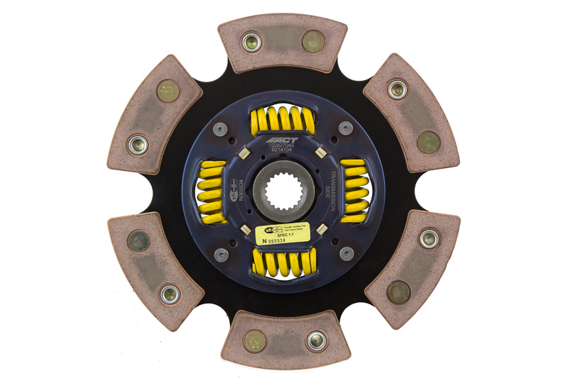 ACT 1993 Hyundai Elantra 6 Pad Sprung Race Disc thumbnail 6