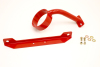 BMR 05-10 S197 Mustang Front Driveshaft Safety Loop - Red thumbnail 3