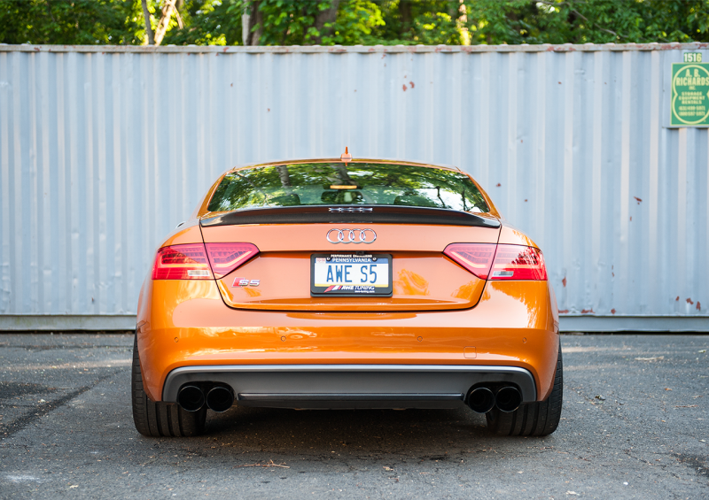 AWE Tuning Audi B8.5 S5 3.0T Track Edition Exhaust - Diamond Black Tips (90mm) thumbnail 7