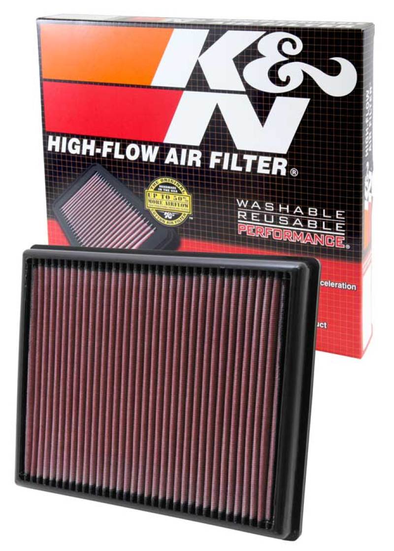 K&N Replacement Air Filter 12 BMW 335i / 12-13 BMW M135I (F30) thumbnail 4