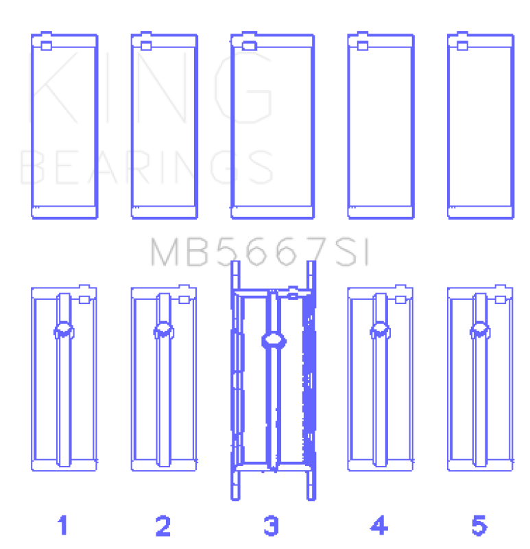 KING Main Bearings