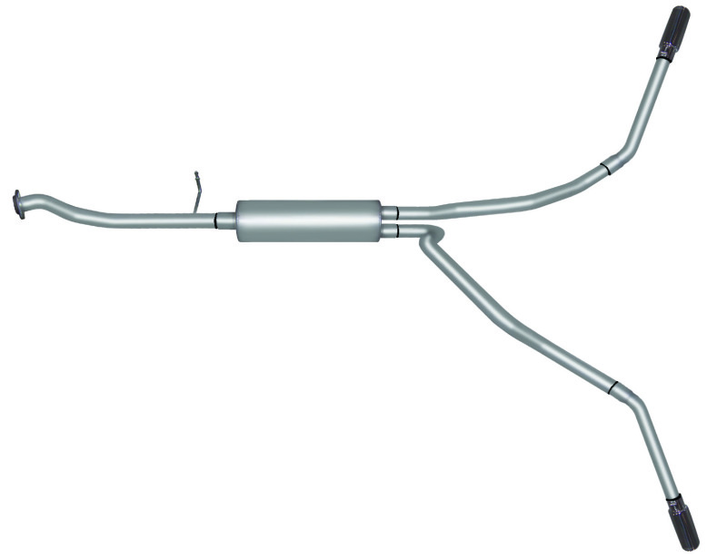 Gibson 99-01 Chevrolet Silverado 1500 Base 4.3L 2.5in Cat-Back Dual Extreme Exhaust - Stainless