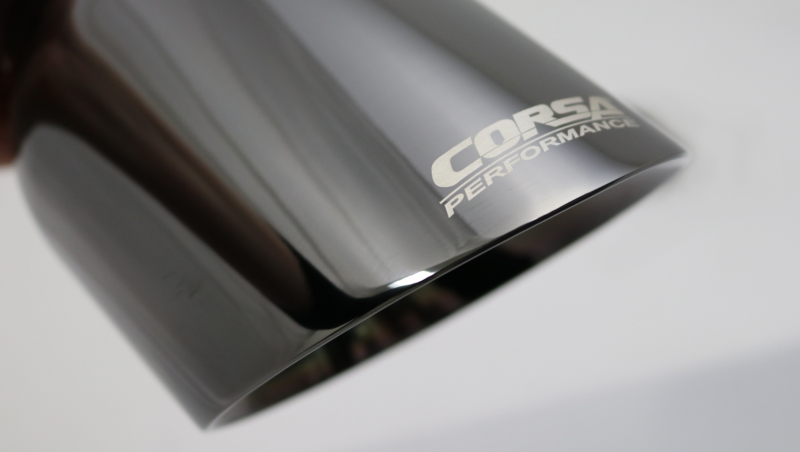 Corsa Single Universal 2.75in Inlet / 4.5in Outlet Black PVD Pro-Series Tip Kit thumbnail 7