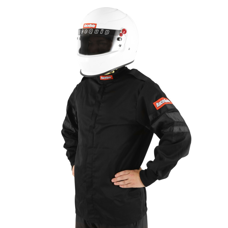 RaceQuip Black SFI-1 1-L Jacket - 2XL thumbnail 8