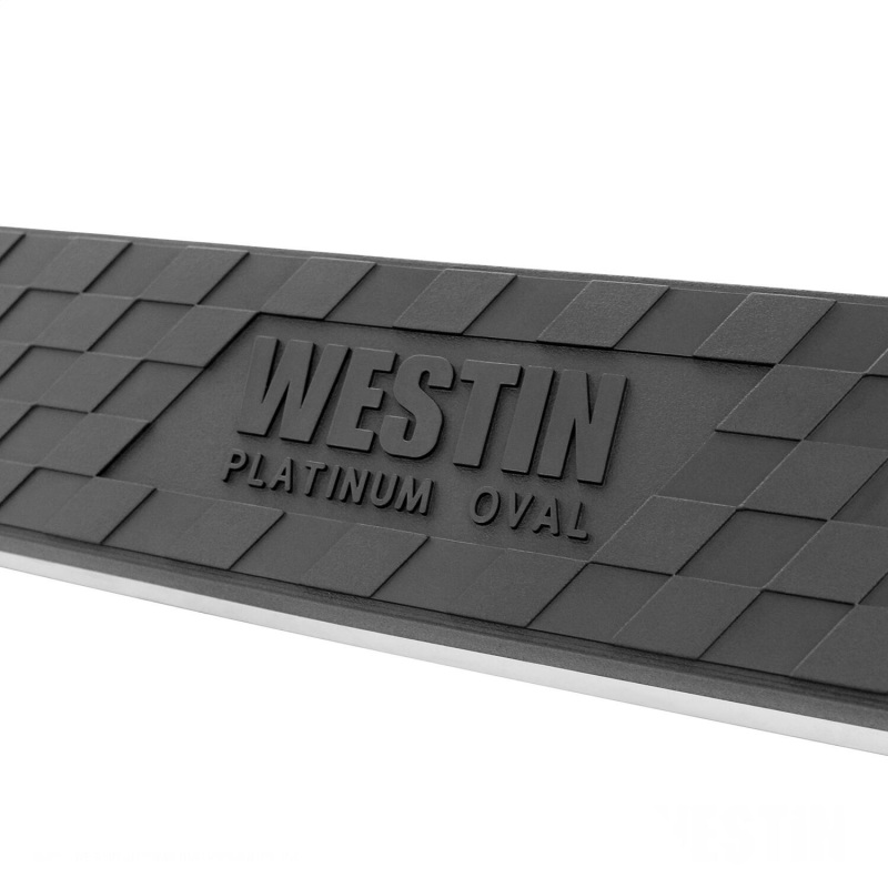 Westin 2015-2018 Chevrolet/GMC Colorado/Canyon Crew Cab Platinum 4 Oval Nerf Step Bars - Black thumbnail 7